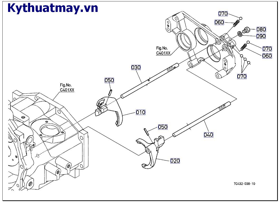 Chạc / Cần điều khiển tốc độ